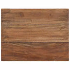 Table de chevet en bois d'acajou massif marron 40x30x51 cm