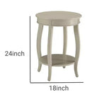 Table d'appoint Royal Hampton, blanc antique
