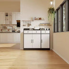 Bahut moderne COZONY avec étagères réglables, buffet de rangement avec tiroirs pour salon, salle à manger, entrée