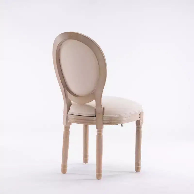 Lot de 2 chaises de salle à manger en bois avec dossier, chaises classiques sans accoudoirs rembourrées pour cuisine ou salle à manger-Panipeachy