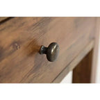 Jofran, table d'appoint carrée en bois massif Beacon Street Modern Essential