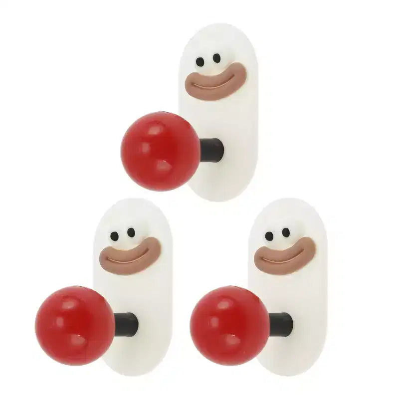 Serre-tête durable adhésif en forme de saucisse pour lèvres, organisateur, 3 pièces