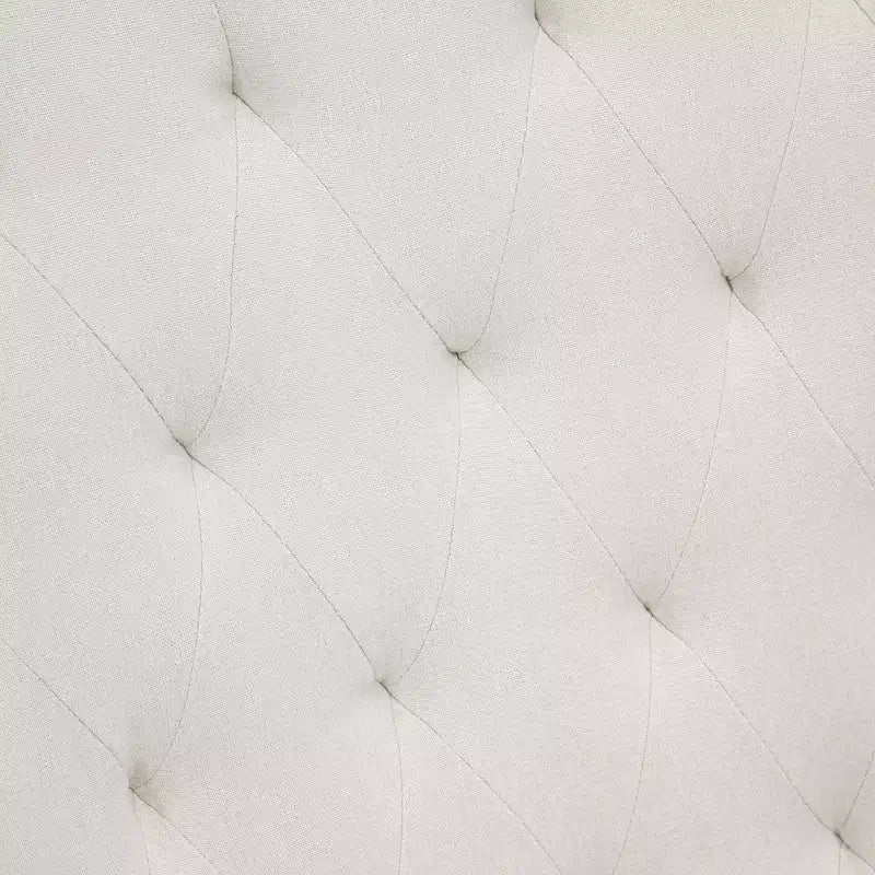 Fauteuil à bascule en tissu de style Mid-Century, capitonné, avec assise rembourrée et base en bois d'hévéa, pour le studio, la chambre ou la maison