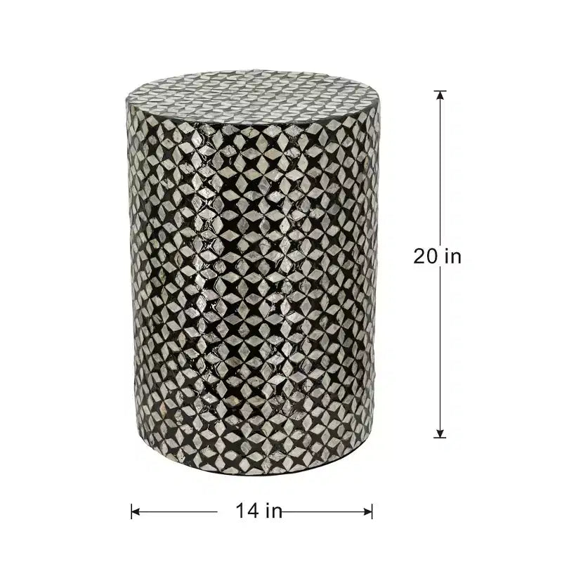Table d'appoint GDFStudio Dutile Capiz Drum