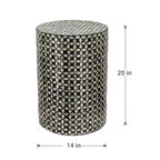 Table d'appoint GDFStudio Dutile Capiz Drum