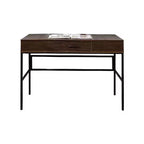 Royal Hampton Writing Desk with Lift Top Storage and USB Plugin, Brown