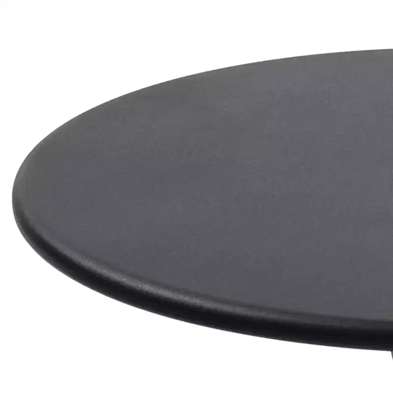 Table basse ronde vintage en métal Table d'appoint Canapé Chevet Petite accentuation d'espace