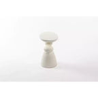 Table d'appoint en fibre de verre Lucky Stone, coin minimaliste, café, décoration, salon, chambre, chambre d'amis