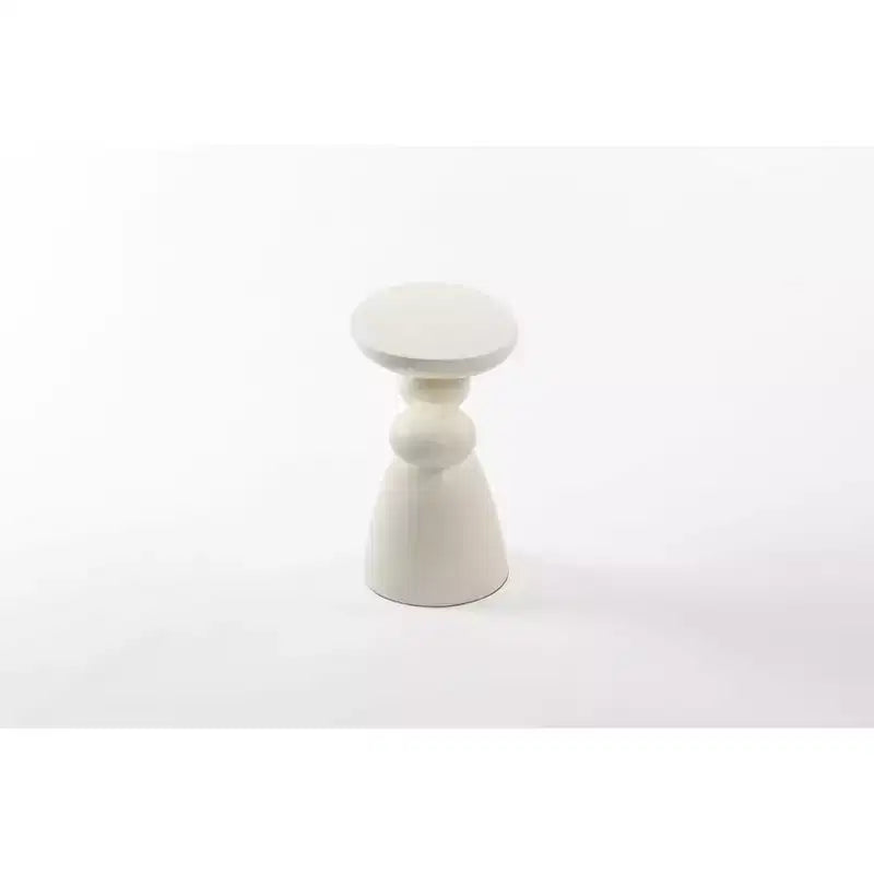 Table d'appoint en fibre de verre Lucky Stone, coin minimaliste, café, décoration, salon, chambre, chambre d'amis