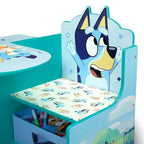 Bureau et chaise pour enfant Bluey Delta Children avec rangement