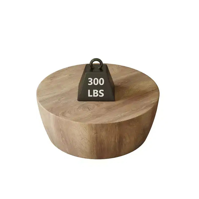 Table basse de forme tambour industrielle GDFStudio Wren