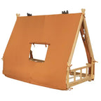 Lit Cabane Tente Polibi pour Enfants avec Lumières et Lucarne