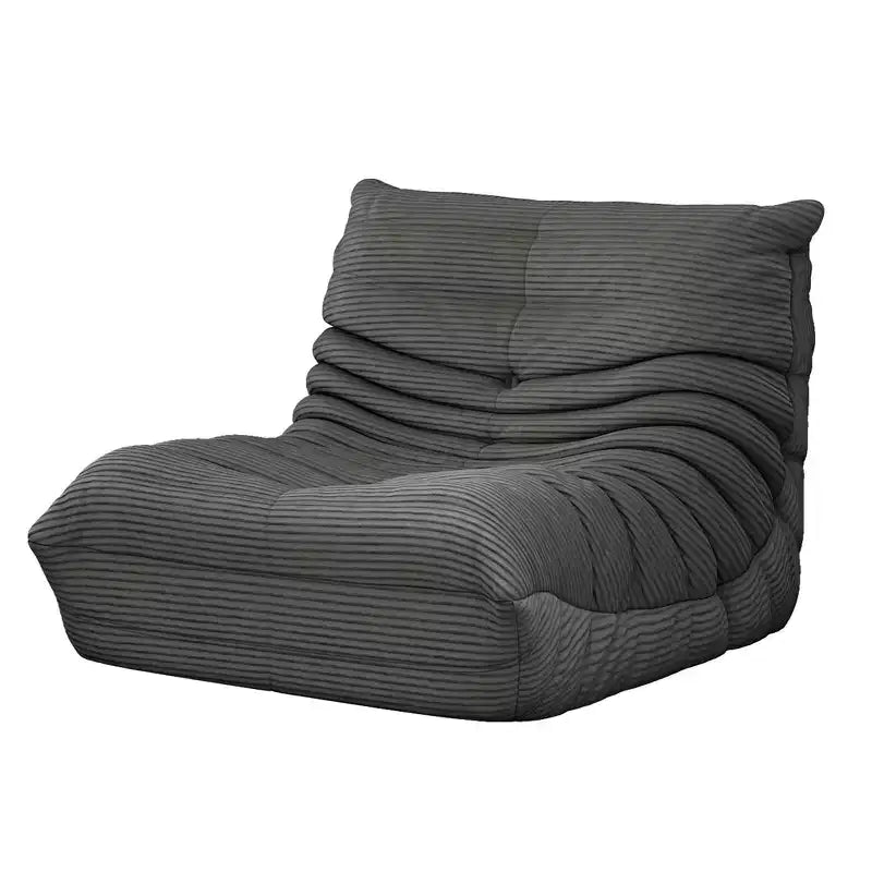 Pouf paresseux avec mousse à mémoire de forme pour salon, appartement, chaise longue moelleuse