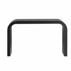 52 Console de Table d'Entrée Étroite à Bord Courbé, Console Derrière le Canapé, Table de Couloir Mince Moderne pour Salon - Panipeachy