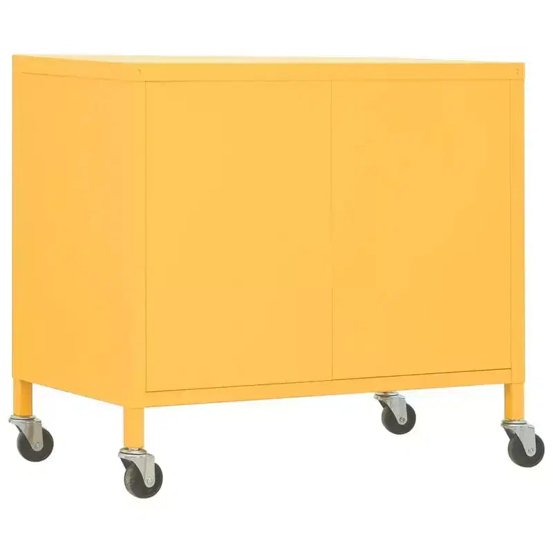 vidaXL Meuble de rangement Vert olive Acier Meuble de rangement moyen