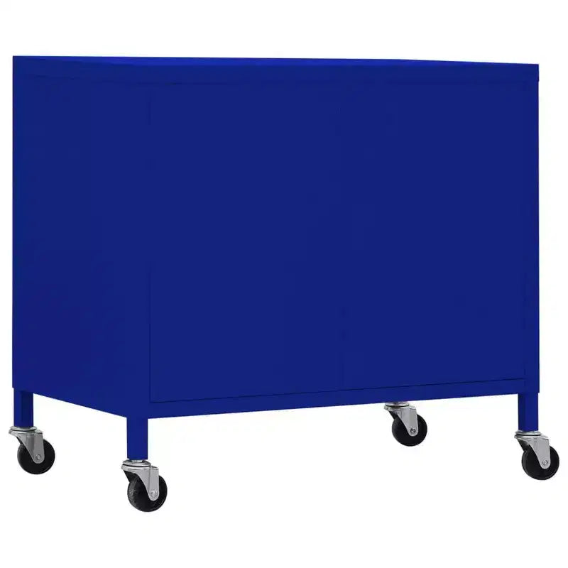 vidaXL Meuble de rangement Vert olive Acier Meuble de rangement moyen