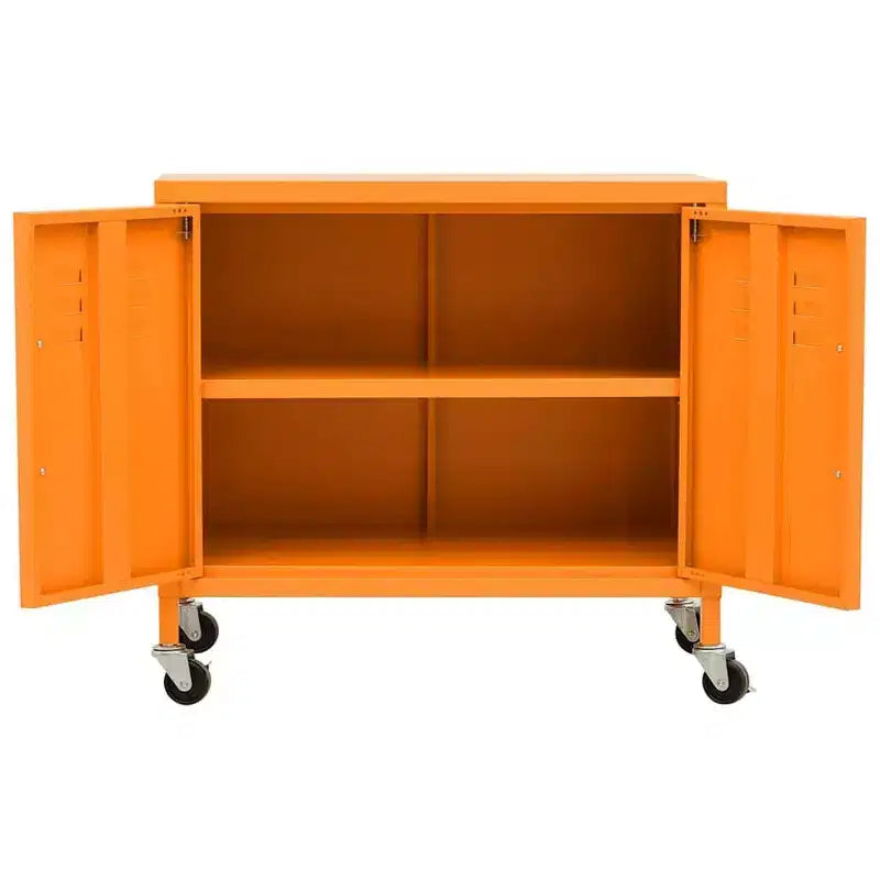 vidaXL Meuble de rangement Vert olive Acier Meuble de rangement moyen