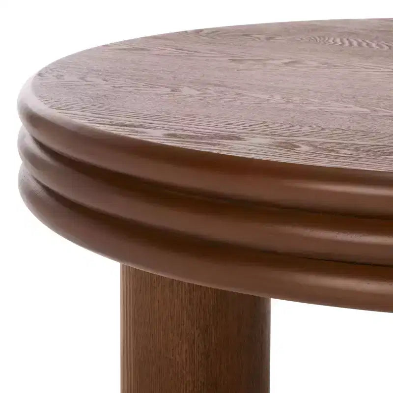 Table basse ronde Averny - COF2318A - Noyer - Safavieh