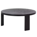 Table basse ronde Gaby - COF2319A - Noir - Safavieh