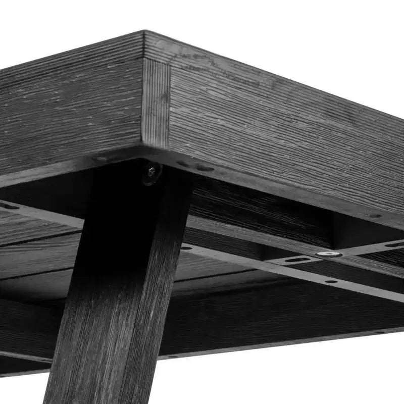Table basse rectangulaire classique (1371 mm x 609 mm / 54 po x 24 po)