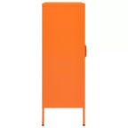 vidaXL Armoire de rangement Acier Jaune moutarde 80x35x101,5 cm