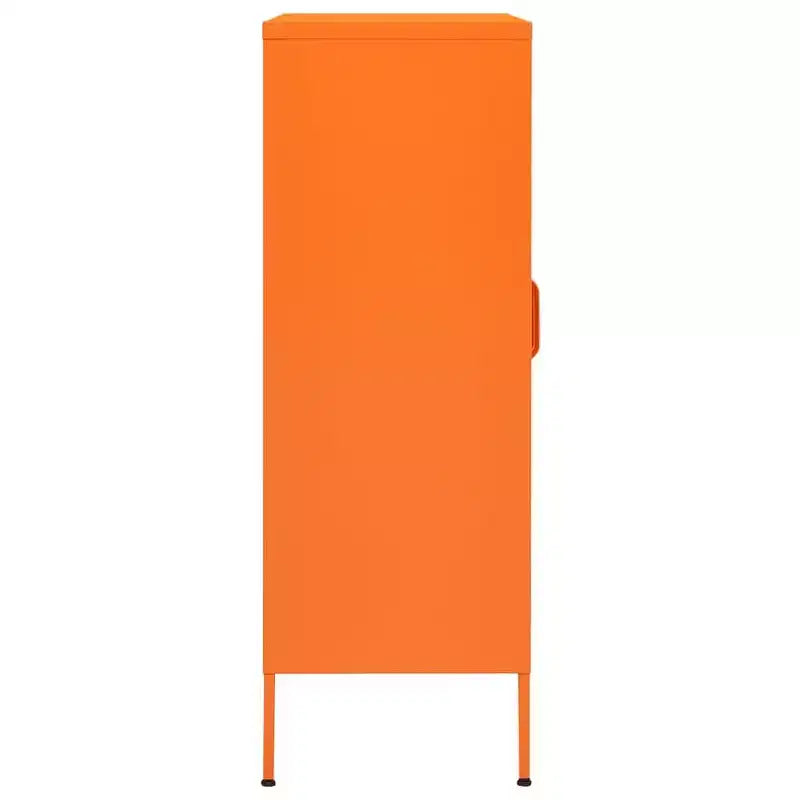 vidaXL Armoire de rangement Acier Jaune moutarde 80x35x101,5 cm