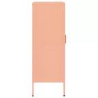 vidaXL Armoire de rangement Acier Jaune moutarde 80x35x101,5 cm