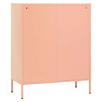 vidaXL Armoire de rangement Acier Jaune moutarde 80x35x101,5 cm