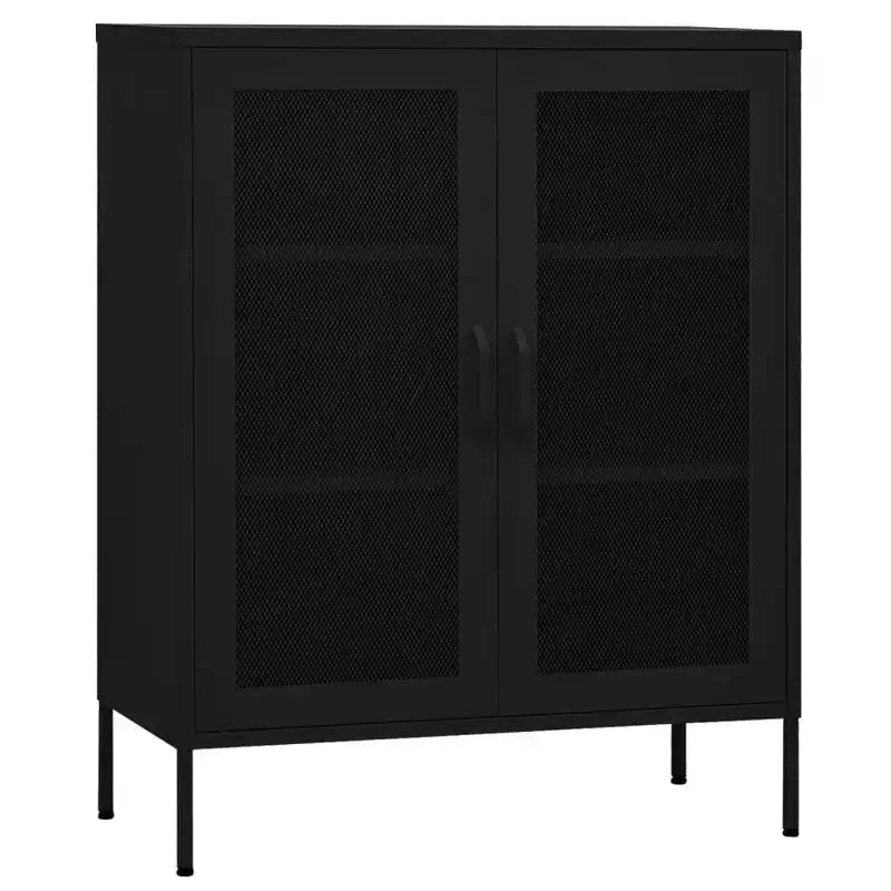 vidaXL Armoire de rangement Acier Jaune moutarde 80x35x101,5 cm