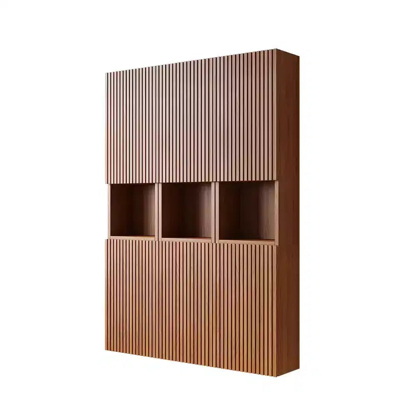 Meuble Haut Mural de Salle de Bain GDFStudio Houck 41 avec Finition Bois Moderne
