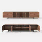 Luck Live Modern 94.48 Meuble TV et consoles média et centres de divertissement avec grand espace de rangement