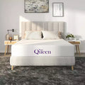 Okak Modern 6-12Inches Thickened Memory Foam Mattress with Silky Mesh Cover,CertiPUR-US Certified Bed Mattresses for Comfy Sleep