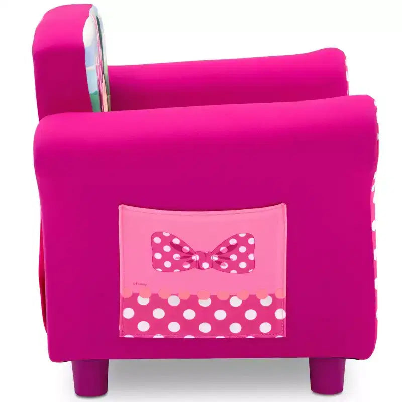 Fauteuil rembourré pour enfants Minnie Mouse Delta Children