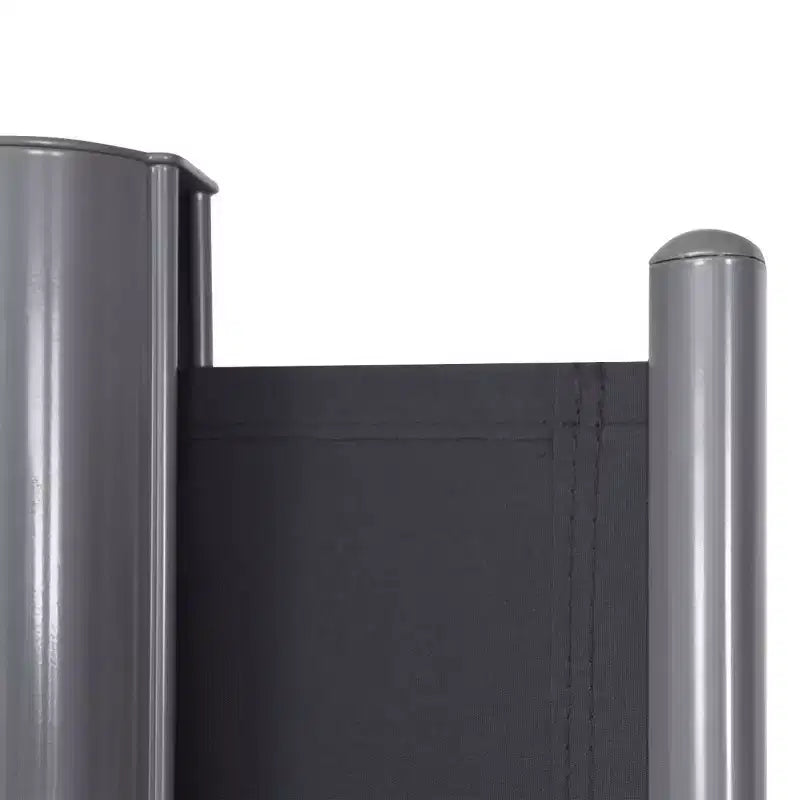 Costway 237x 63 H Brise-vue rétractable double enrouleur pour patio
