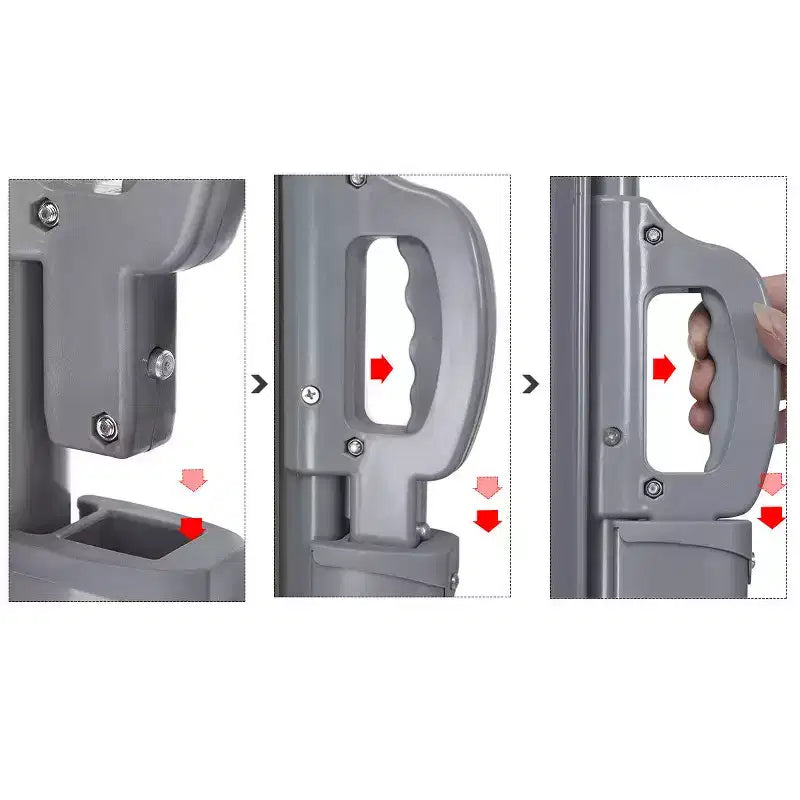 Costway 237x 63 H Brise-vue rétractable double enrouleur pour patio