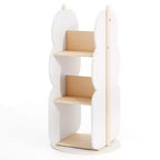 Costway Étagère à Livres Rotative pour Enfants avec 5 Niveaux Étagère d'Affichage Rotative à 360° pour Chambre d'Enfant
