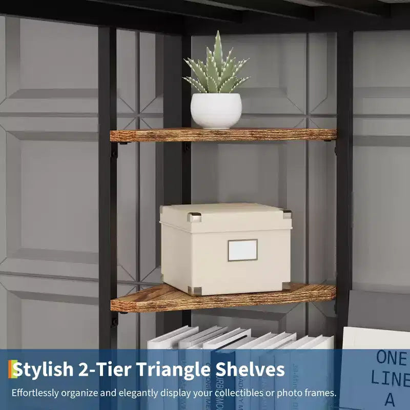 Lit mezzanine une place avec bureau et étagères de rangement, lit en métal robuste avec lattes en acier et échelle pour enfants et adultes, barrière de sécurité, gain de place