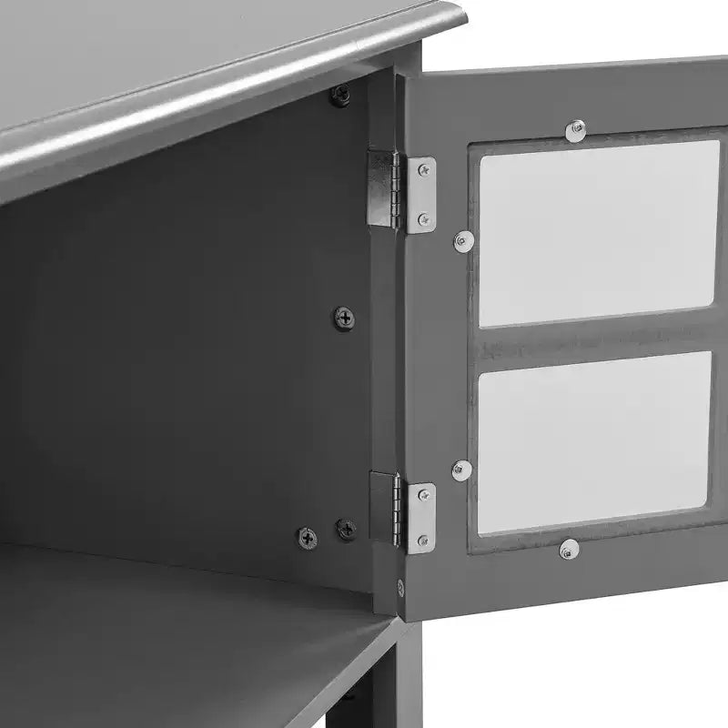 Meuble TV moderne avec portes et tiroirs pour téléviseur 60 pouces, table de centre de divertissement en bois avec étagères pour salon