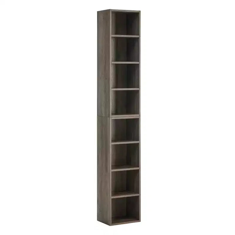 MAYEERTY Tour multimédia 8 niveaux, rangement CD DVD avec étagères réglables, pour maison et bureau, multi-usage
