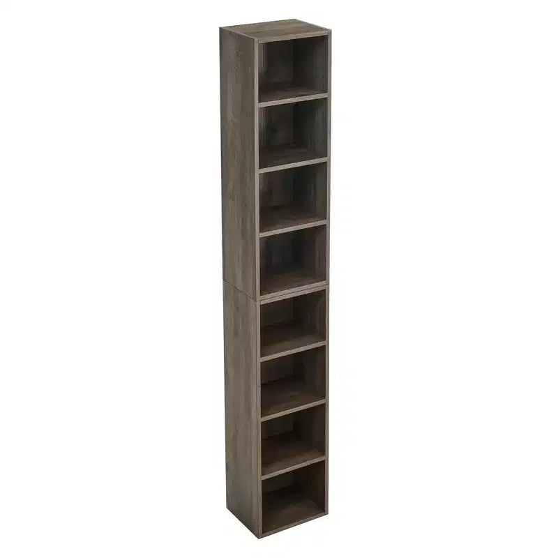 MAYEERTY Tour multimédia 8 niveaux, rangement CD DVD avec étagères réglables, pour maison et bureau, multi-usage