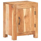 vidaXL Table de chevet 40x30x50 cm Bois d'acacia massif