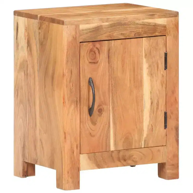 vidaXL Table de chevet 40x30x50 cm Bois d'acacia massif