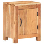 vidaXL Table de chevet 40x30x50 cm Bois d'acacia massif
