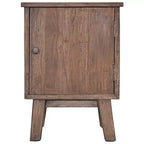 vidaXL Table de chevet 40x30x53 cm Bois de teck massif