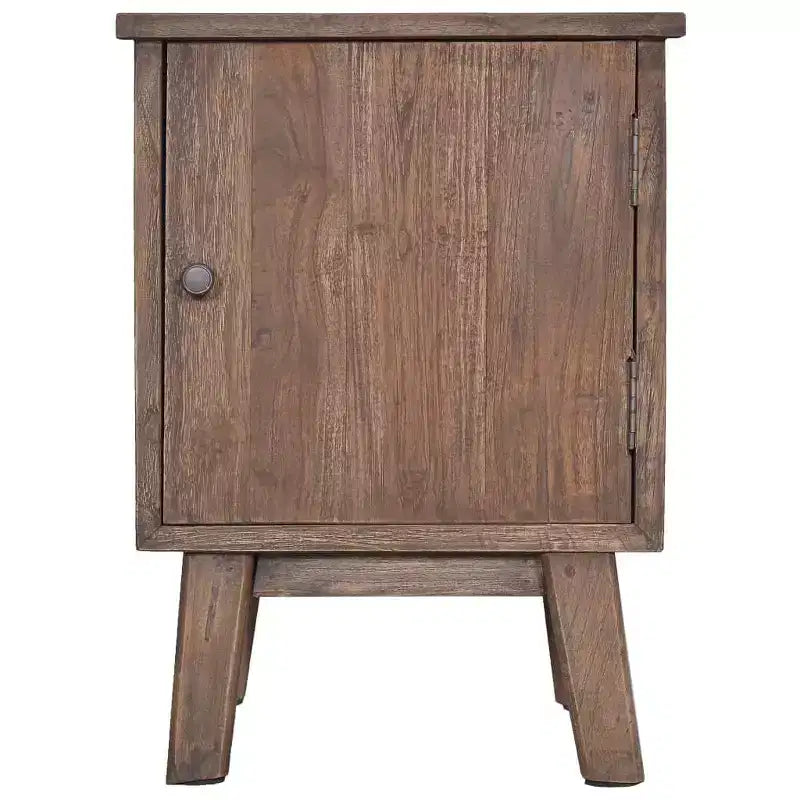 vidaXL Table de chevet 40x30x53 cm Bois de teck massif