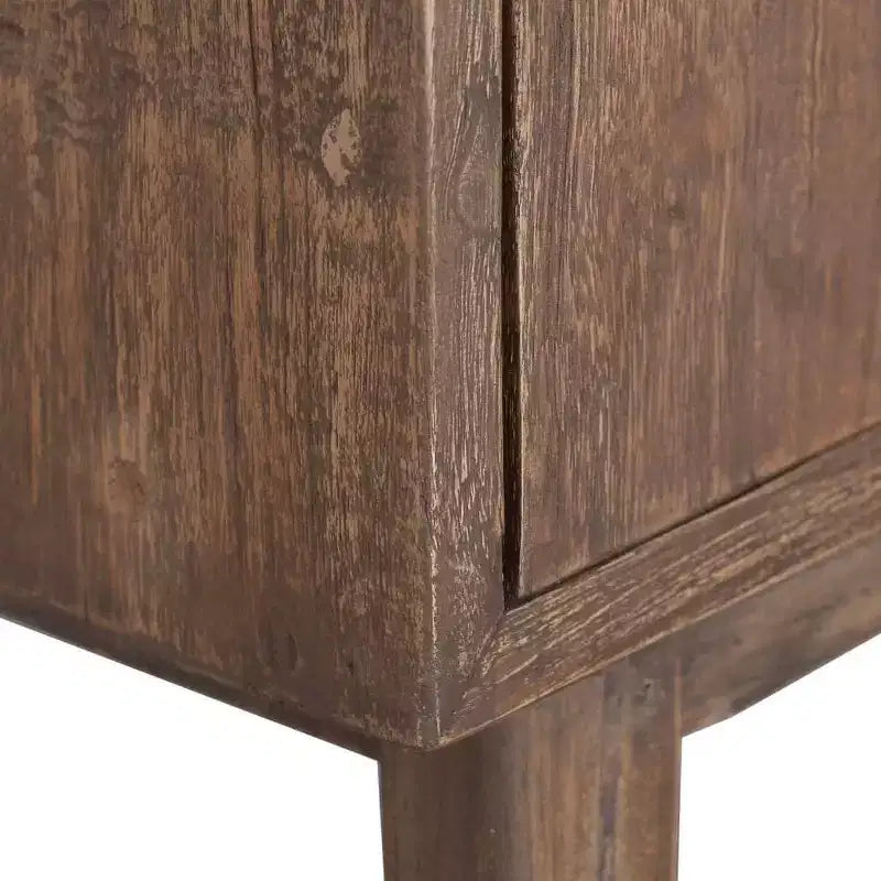 vidaXL Table de chevet 40x30x53 cm Bois de teck massif