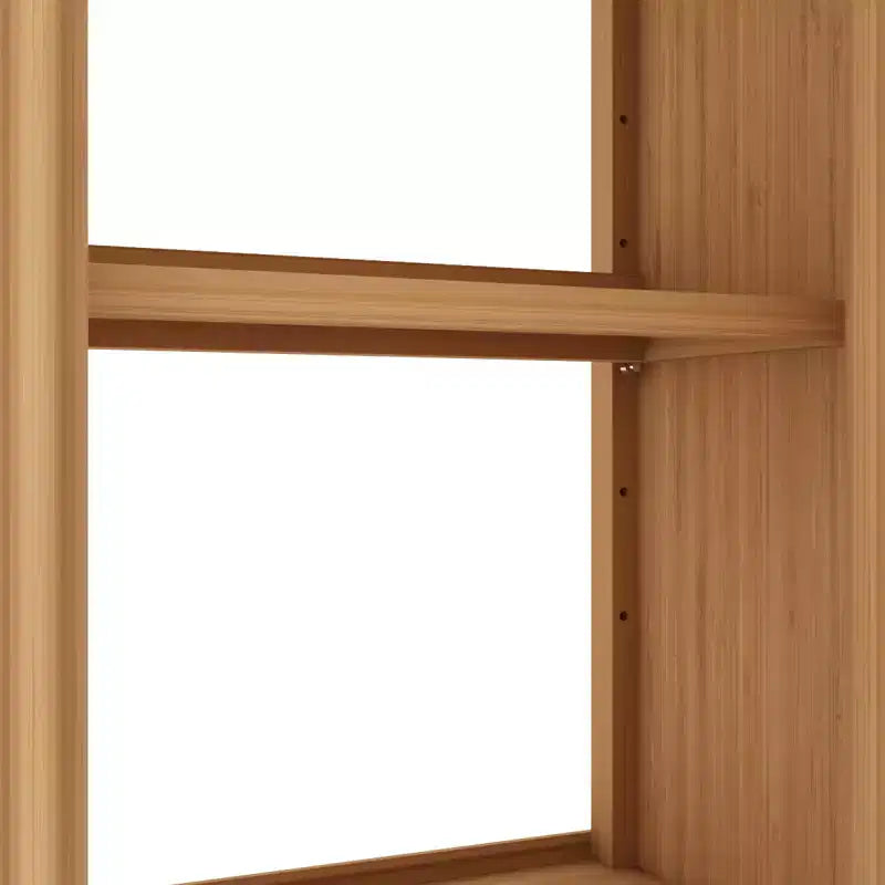 Meuble de Rangement Sur Pied Pour Toilettes, Étagère de Toilette Gain de Place Indépendante Avec Étagère Ouverte, Organisateur d'Armoire de Salle de Bain Pour Buanderie Salle de Bain
