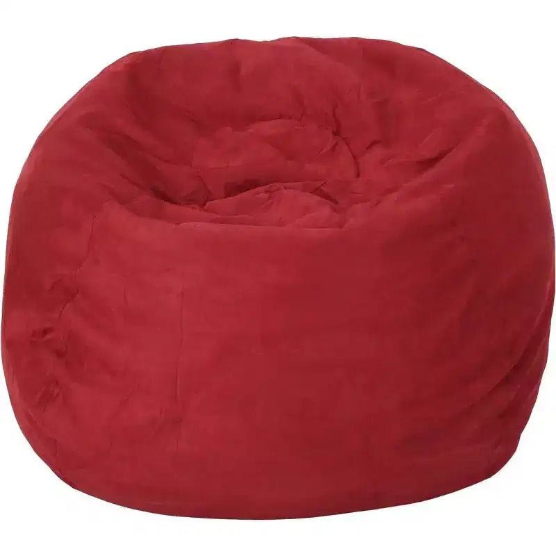 Pouf géant TUYOHW avec housse en microsuède amovible et lavable, Canapé de salon pour adultes, Canapé confortable pour salon chambre à coucher