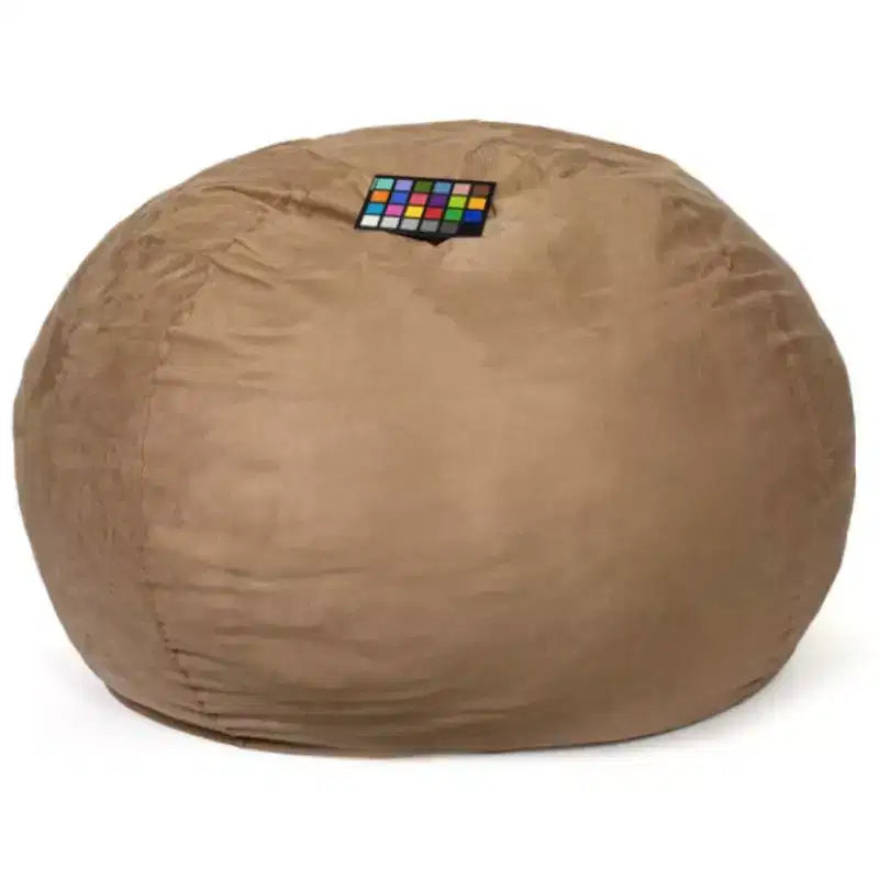 Pouf géant TUYOHW avec housse en microsuède amovible et lavable, Canapé de salon pour adultes, Canapé confortable pour salon chambre à coucher