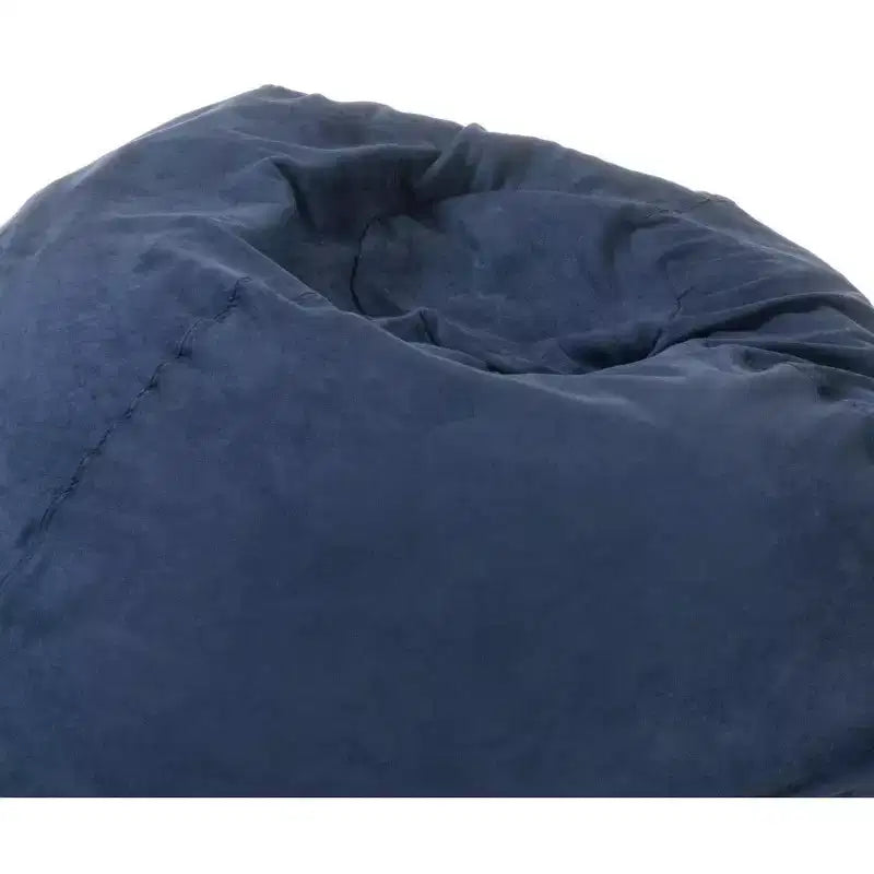 Pouf géant TUYOHW avec housse en microsuède amovible et lavable, Canapé de salon pour adultes, Canapé confortable pour salon chambre à coucher
